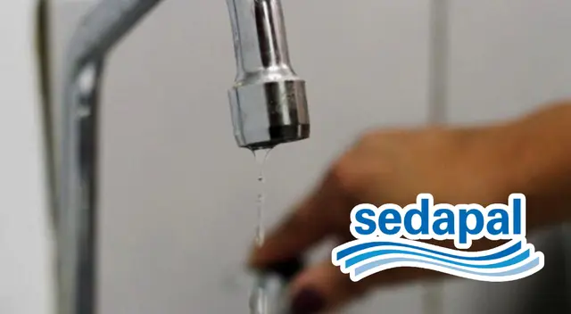 Sedapal confirmó corte de agua para el lunes 13 de octubre.