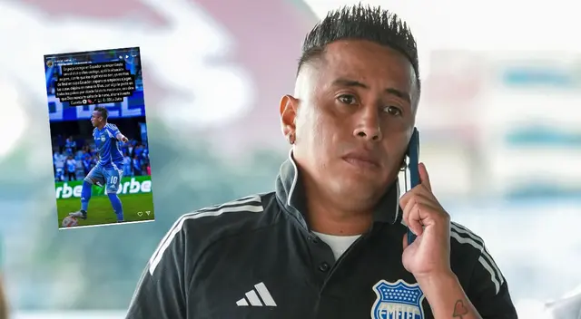 Christian Cueva es noticia tras inesperado mensaje de su hermano.