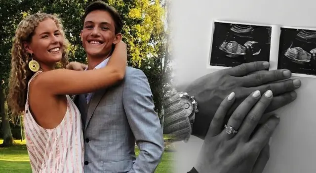 Oliver Sonne y su novia anunciaron que se convertirán en padres.