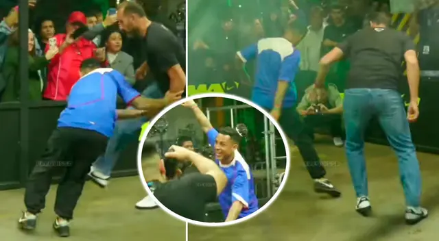 Yoshimar Yotún hizo genial jugada que terminó dejando atrás a Hernán Barcos.