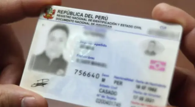 Trámite de DNI electrónico gratis este 13 de octubre, según Reniec.