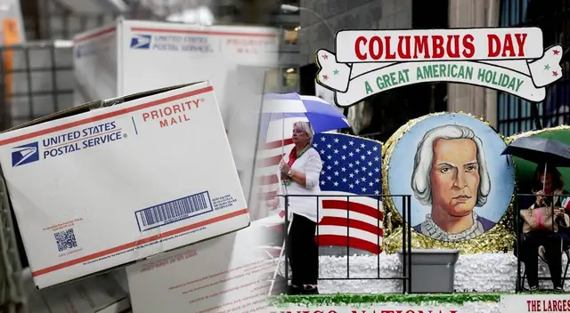 ¿Opera la oficina de correos en Columbus Day?