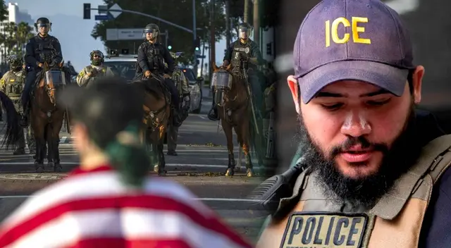 Las tácticas de ICE intimidan. Las tácticas de ICE intimidan.