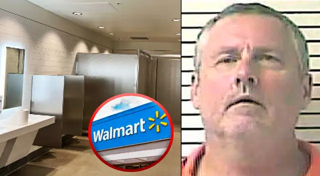 Mujer aterrada llama al 911 tras esconderse en el baño de Walmart para escapar de secuestrador.
