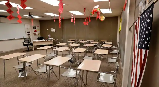 Miedo a ICE en escuelas de EE. UU. Miedo a ICE en escuelas de EE. UU.