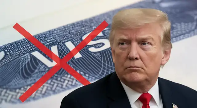 Visa de EE. UU. en la mira de Trump. Visa de EE. UU. en la mira de Trump.