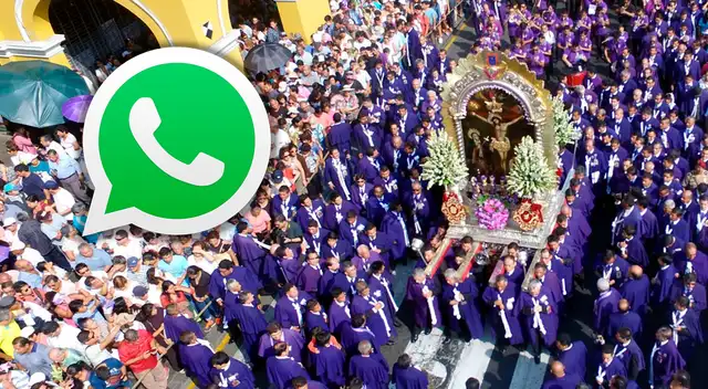 Accede al enlace oficial de WhatsApp para conocer la ubicación en tiempo real del Señor de los Milagros. Accede al enlace oficial de WhatsApp para conocer la ubicación en tiempo real del Señor de los Milagros.