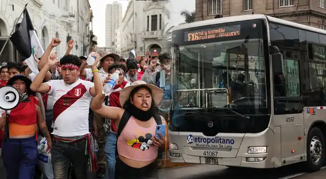 Metropolitano informó sobre el desvío por manifestaciones hoy, 17 de octubre. Metropolitano informó sobre el desvío por manifestaciones hoy, 17 de octubre.