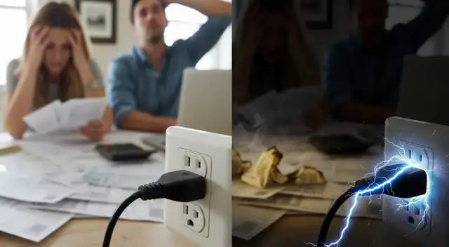 Facturas de luz y gas que generan angustia en muchos hogares