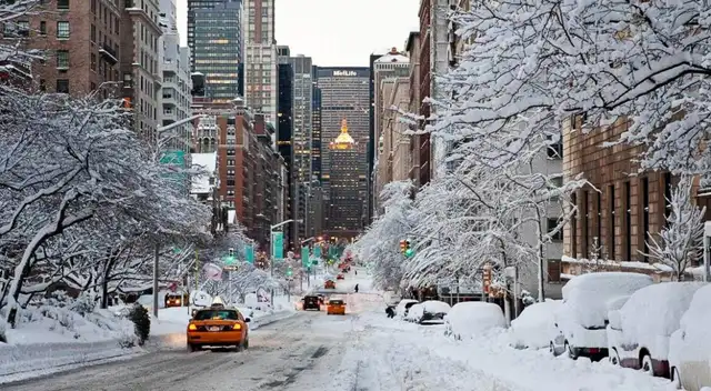 Frente frío en EE. UU. Frente frío en EE. UU.