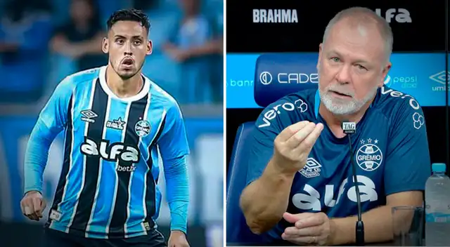 DT de Gremio dejó rotundo comentario sobre nivel de Erick Noriega DT de Gremio dejó rotundo comentario sobre nivel de Erick Noriega
