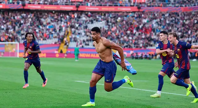 Barcelona venció a Girona sobre los minutos finales.