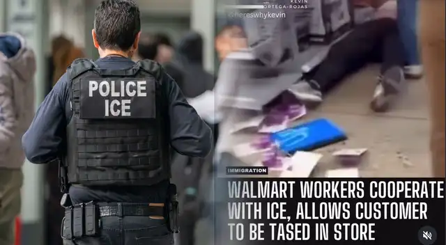 ICE captura a inmigrante en Walmart con ayuda de los empleados. ICE captura a inmigrante en Walmart con ayuda de los empleados.