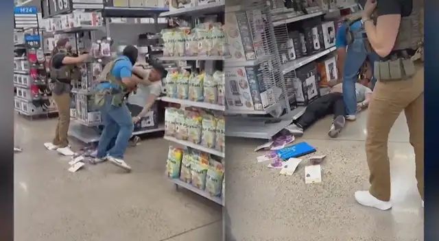 Redada en Walmart Redada en Walmart