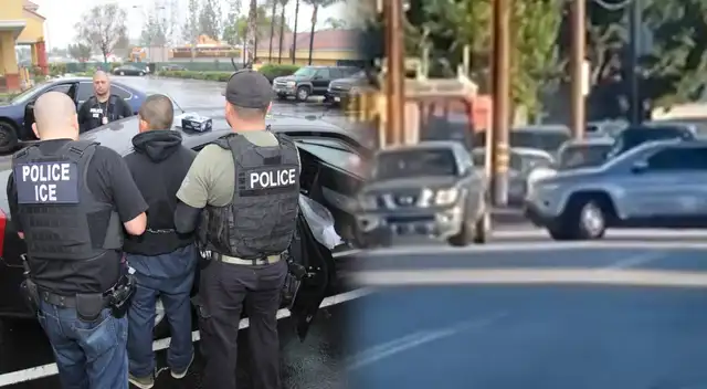 Activista acusa que un vehículo no identificado de ICE lo chocó en California. Activista acusa que un vehículo no identificado de ICE lo chocó en California.