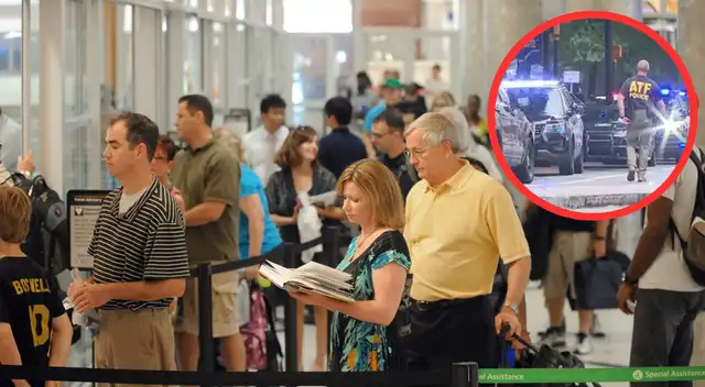 La rápida alerta familiar evitó una tragedia en el aeropuerto