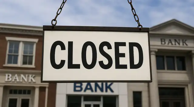 Bancos y oficinas paralizan sus actividades por 72 horas