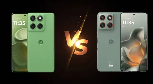 Características, diferencias y similitudes entre el Motorola Edge 60 y Motorola Edge 70, dos de los teléfonos de gama media más recomendables para 2026.