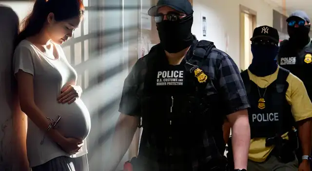 Embarazadas detenidas denuncian negligencia por parte de ICE. Embarazadas detenidas denuncian negligencia por parte de ICE.