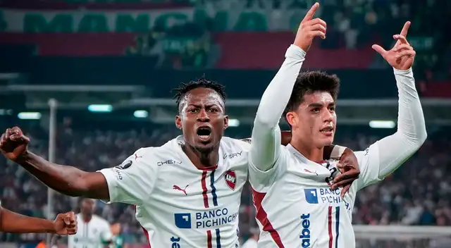 Liga de Quito goleó 3-0 a Palmeiras en Ecuador.