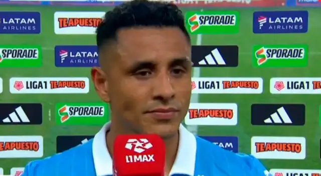Yoshimar Yotún habló tras derrota de Sporting Cristal ante Universitario.