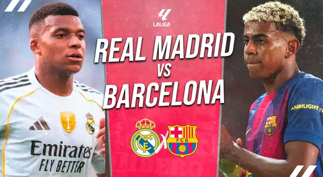Real Madrid y Barcelona se enfrentan por LaLiga