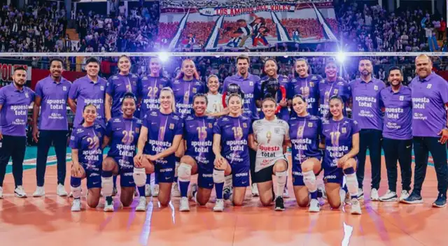 Alianza Lima presentó a su plantel 2025 en la Noche Blanquiazul de Vóley