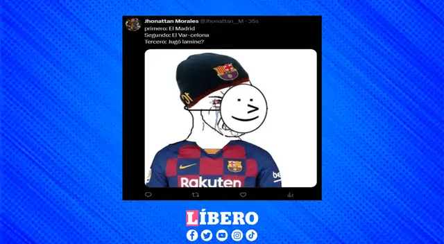 Los hinchas culés no escoden su molestia en redes sociales. Los hinchas culés no escoden su molestia en redes sociales.