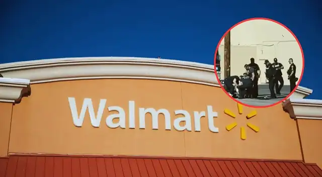 Un hombre habría disparado en un apartamento y luego robó un Walmart. Un hombre habría disparado en un apartamento y luego robó un Walmart.
