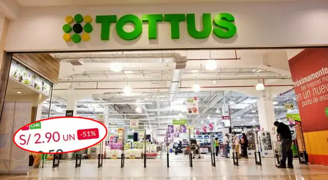 Tottus está rematando diversos productos a favor de sus clientes. Tottus está rematando diversos productos a favor de sus clientes.