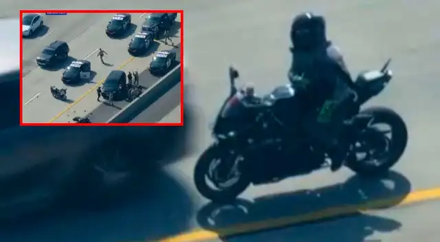 Hombre acusado de acabar con la vida de un agente protagoniza choque en California. Hombre acusado de acabar con la vida de un agente protagoniza choque en California.