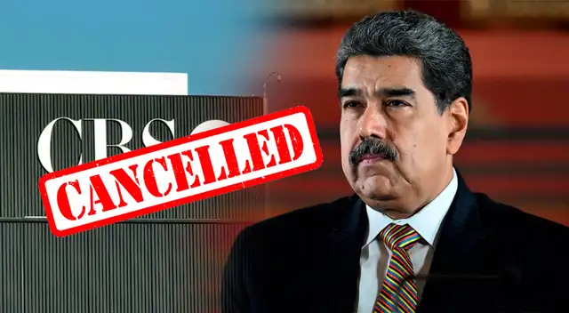 Nicolás Maduro canceló una entrevista con CBS minutos antes de comenzar. Nicolás Maduro canceló una entrevista con CBS minutos antes de comenzar.