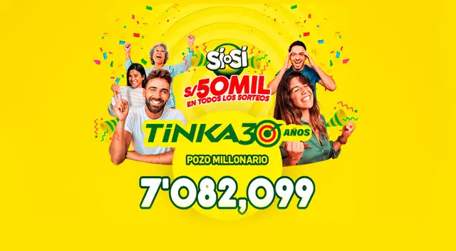 El sorteo La Tinka regresa este miércoles 29 de octubre con un nuevo pozo millonario. El sorteo La Tinka regresa este miércoles 29 de octubre con un nuevo pozo millonario.