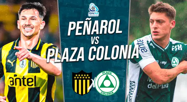 Peñarol y Plaza Colonia se enfrentan para saber quién será el campeón de la Copa AUF Uruguay 2025. Peñarol y Plaza Colonia se enfrentan para saber quién será el campeón de la Copa AUF Uruguay 2025.