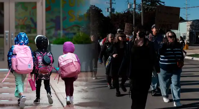 Las redadas del ICE en Chicago aterrorizan a los niños. Las redadas del ICE en Chicago aterrorizan a los niños.