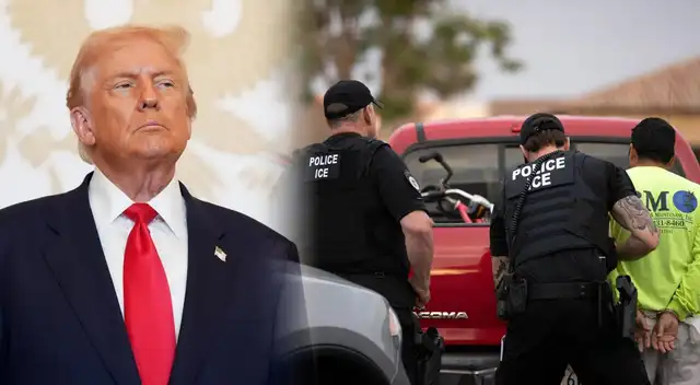 La administración Trump prepara ajustes en ICE. La administración Trump prepara ajustes en ICE.