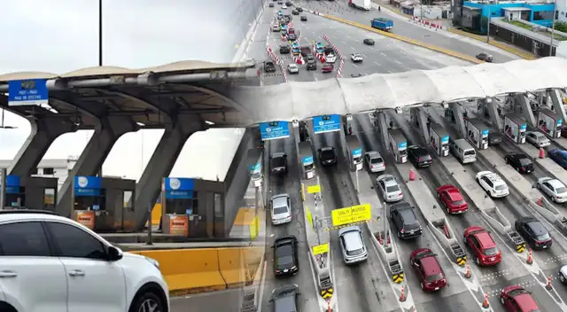 Dos peajes de la Panamericana Sur dejarán de funcionar.