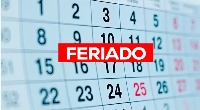 Revisa si el lunes 3 de noviembre es feriado en Perú, según El Peruano.