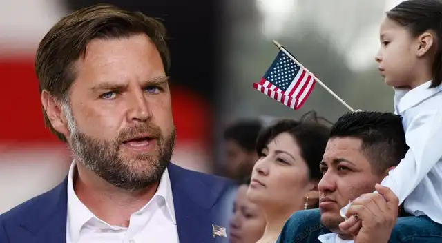 Vance respondió a estudiantes en un evento de Turning Point USA. Vance respondió a estudiantes en un evento de Turning Point USA.