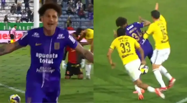 El polémico penal que cobró el árbitro a favor de Alianza Lima y Paolo Guerrero anotó el 1-1 El polémico penal que cobró el árbitro a favor de Alianza Lima y Paolo Guerrero anotó el 1-1