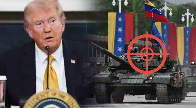 Donald Trump planea ataque a instalaciones militares en Venezuela.