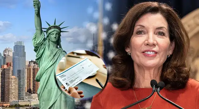 Nueva York dará nuevo cheque de reembolso por inflación a familias elegibles. Nueva York dará nuevo cheque de reembolso por inflación a familias elegibles.