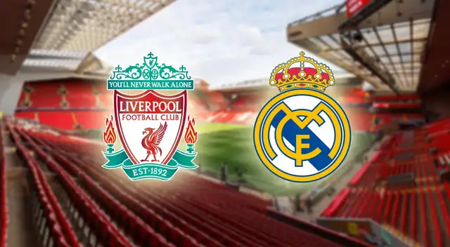 Liverpool y Real Madrid se enfrentan por la Champions League en Anfield