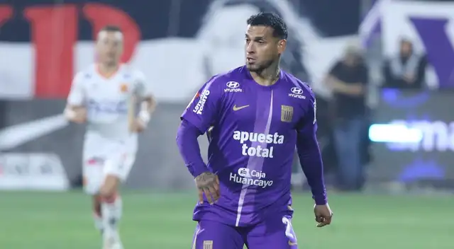 Miguel Trauco ha sido el lateral izquierdo de Alianza Lima en la campaña 2025