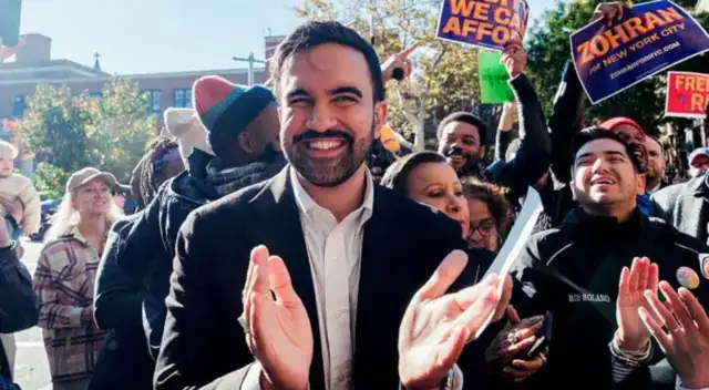 Zohran Mamdani celebra su victoria histórica en Nueva York Zohran Mamdani celebra su victoria histórica en Nueva York