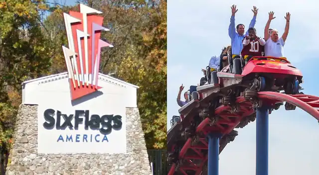 Último día de Six Flags America: familias despiden el parque que marcó su infancia
