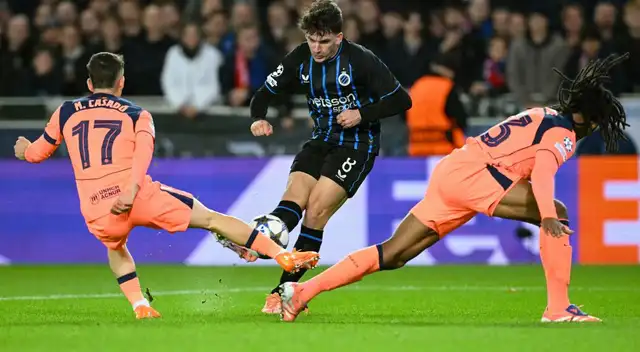 Barcelona vs. Brujas juegan por la fecha 4 de la fase liga de la Champions League 2025-26.