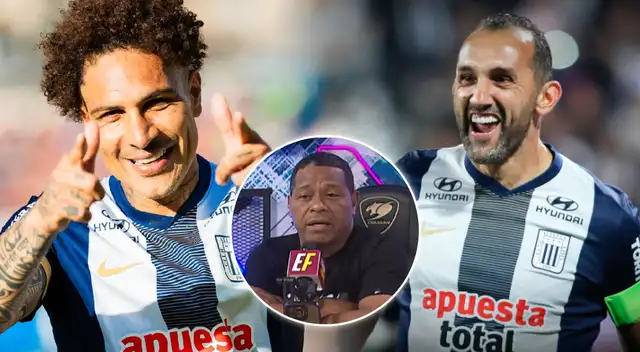 Juan Jayo señala al delantero que debe quedarse en Alianza Lima. Juan Jayo señala al delantero que debe quedarse en Alianza Lima.