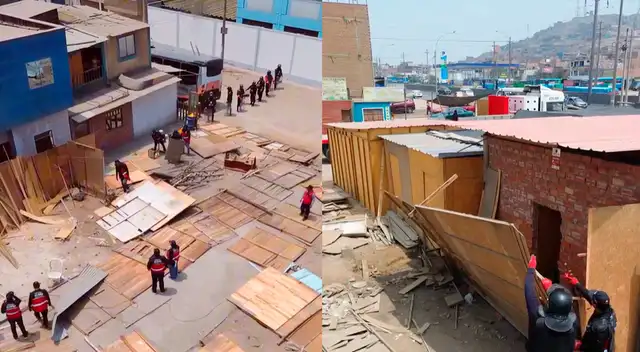 Personal de la Municipalidad de Puente Piedra realizó trabajos de desalojo a la altura del Km 36.5. Personal de la Municipalidad de Puente Piedra realizó trabajos de desalojo a la altura del Km 36.5.