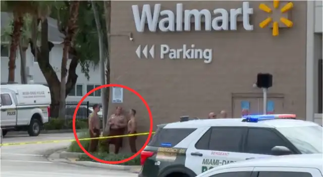 Tiroteo mortal frente a un Walmart en Cutler Bay Tiroteo mortal frente a un Walmart en Cutler Bay